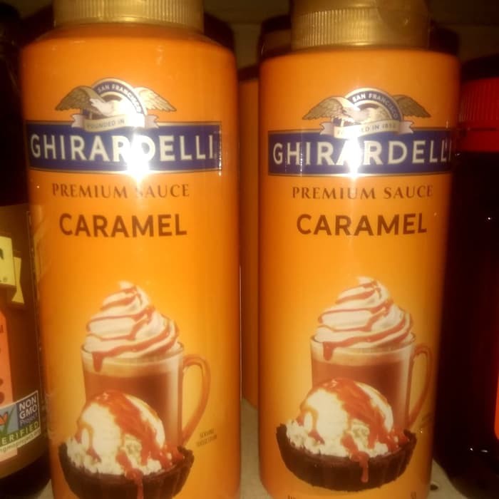 

ghirardelli premium sauce caramel 482gr