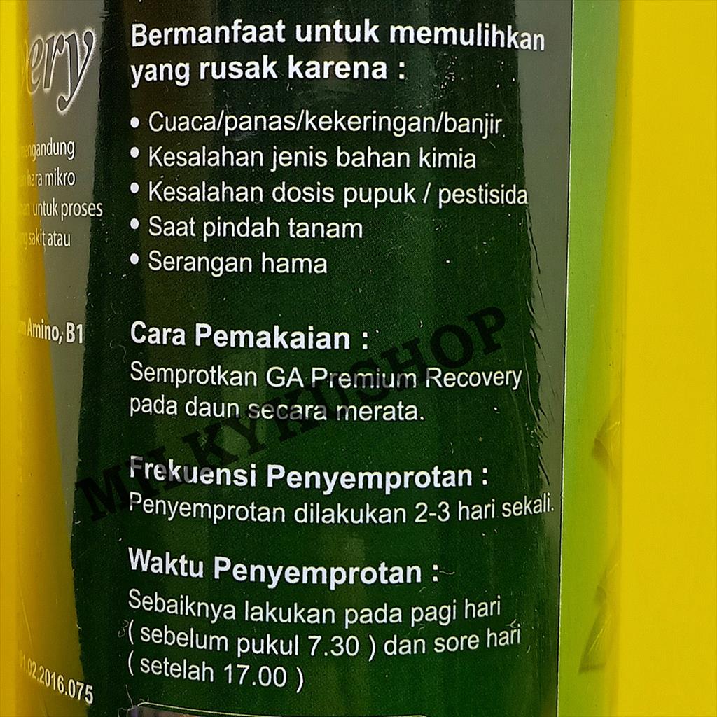 PUPUK CAIR MIKROHARA RECOVERY 500 ML