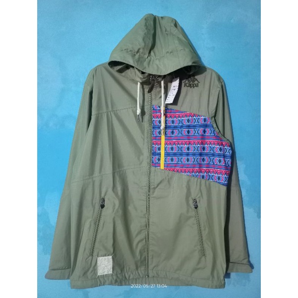 jaket parasut Kappa