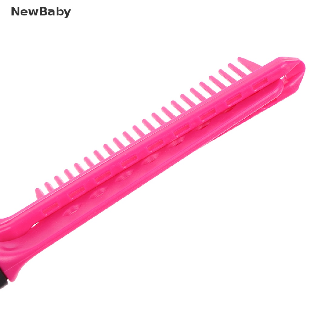 NewBaby 1X Straight Hair Comb Brush Tool For Dry Iron Hair Curl to Straight Hair Shaper ID