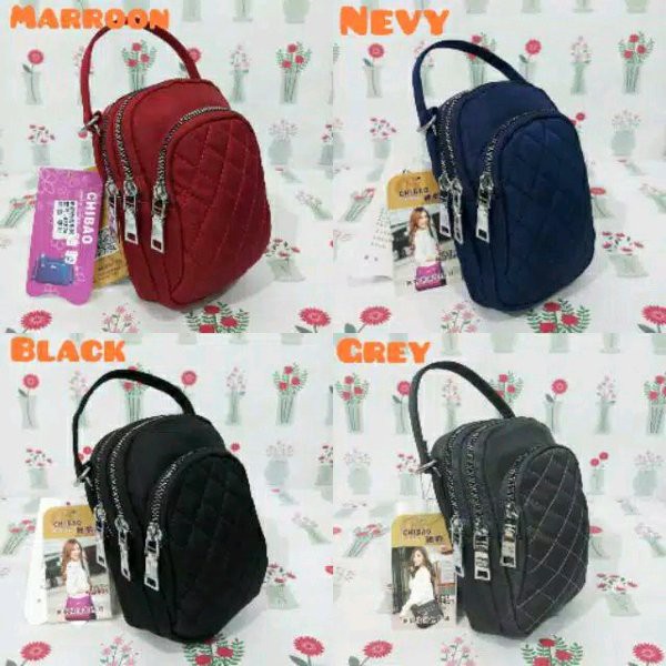 Tas Wanita  TAS SELEMPANG WANITA CHIBAO BORDIR MINI 3Res   Murah