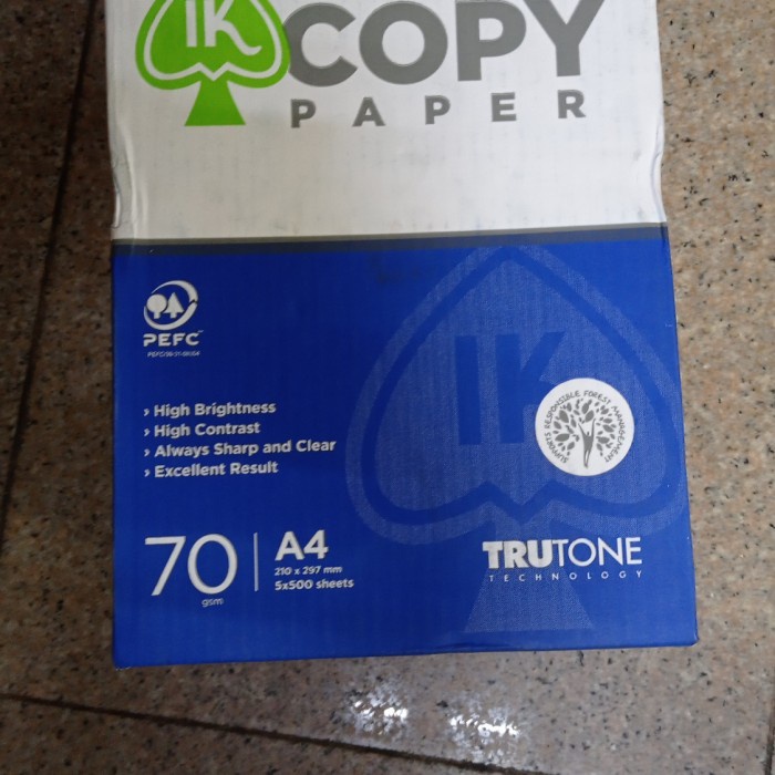 

kertas- kertas a4 70 copy paper -kertas.