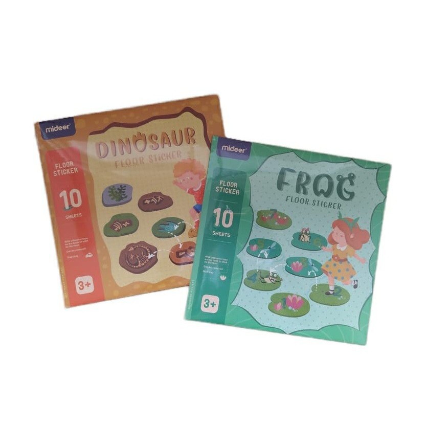 NOTOSKA - FLOOR STICKER DINOSAURUS / Floor sticker games / Sticker lantai / HOPSCOTCH GAMES