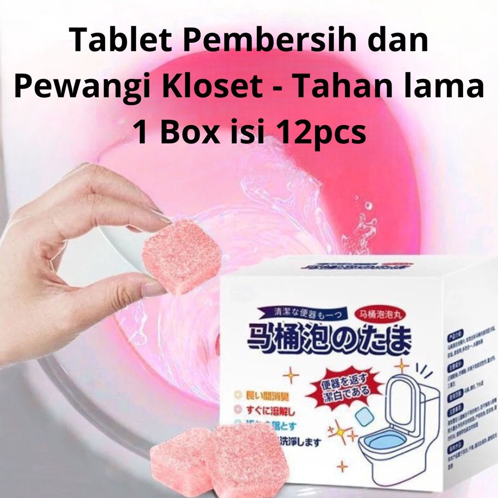 Pembersih Kloset Beruang Biru Pembersih WC dan Penyegar Toilet Automatic