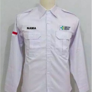 Big Size Kemeja Kemenkes Kemeja Kementrian Kesehatan Baju Dinas