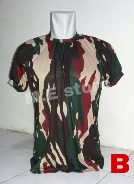 Kaos army/kaos loreng/kaos army pendek/kaos loreng pendek