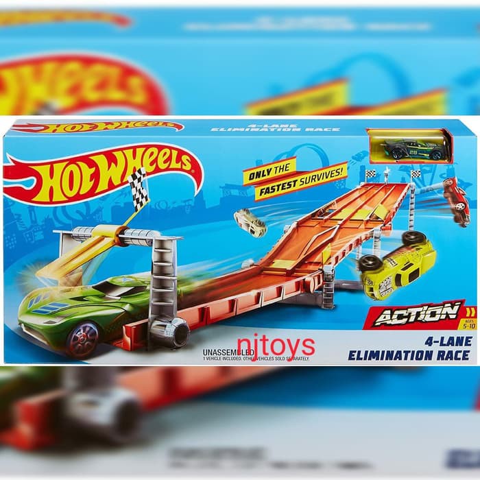 hot wheels elimination track