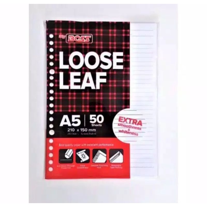 

Loose Leaf Kertas Binder A5 Joyko