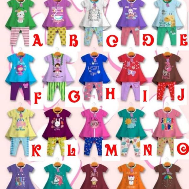 Setelan Anak Perempuan OKBG Umbrella Murah