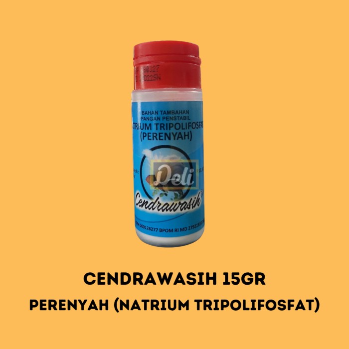 

Cendrawasih Perenyah Natrium Tripolifosfat 15gr
