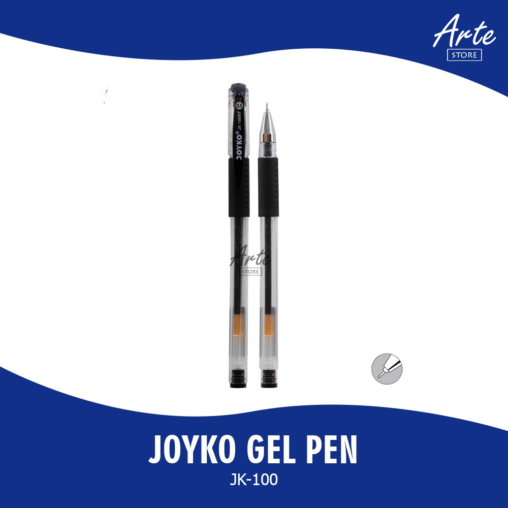 Pulpen - Joyko Gel Pen 0.5 mm JK-100