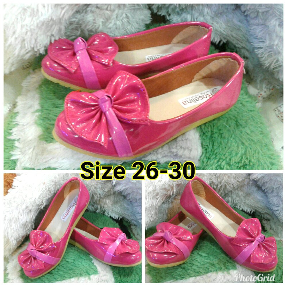 SALE Sepatu sandal wedges anak perempuan sepatu sandal pesta anak