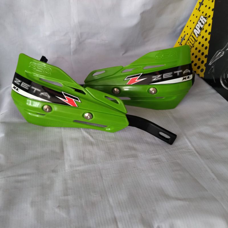 Handguard Cover Stang Fatbar SSR Model ZETA hijau KLX D-Tracker CRF WR 155 YZ KTM