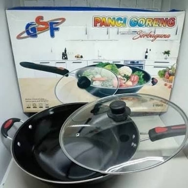 GSF Panci Goreng Serbaguna GSF  / Wajan 32cm / Wajan Teflon