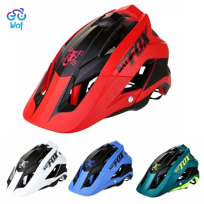 Helm Sepeda Bat Fox Enduro AM Bike MTB Ultralight, not Lixada Rockbros BEST SELLER