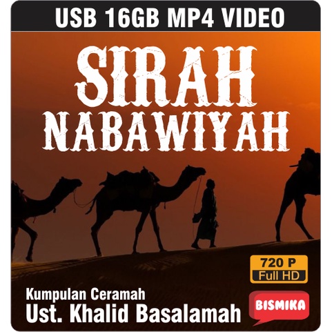 Flashdisk 16gb Sirah Nabawiyah Ustadz Khalid Basalamah HD
