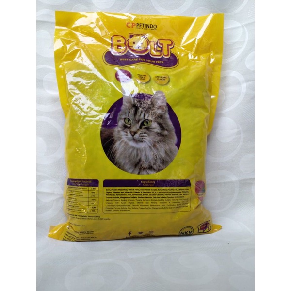 Bolt Cat Food Adult 800gr / Kitten 1 kg