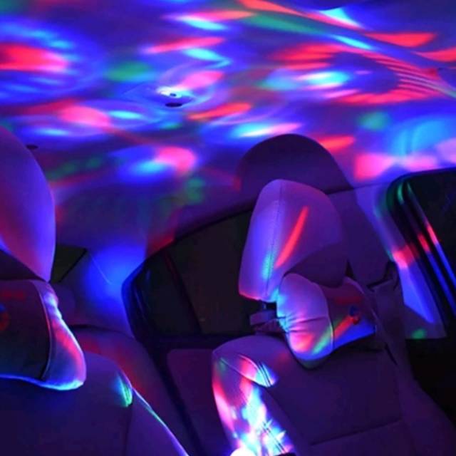 LAMPU LED RGB DISCO USB KABIN MOBIL INTERIOR DISCO