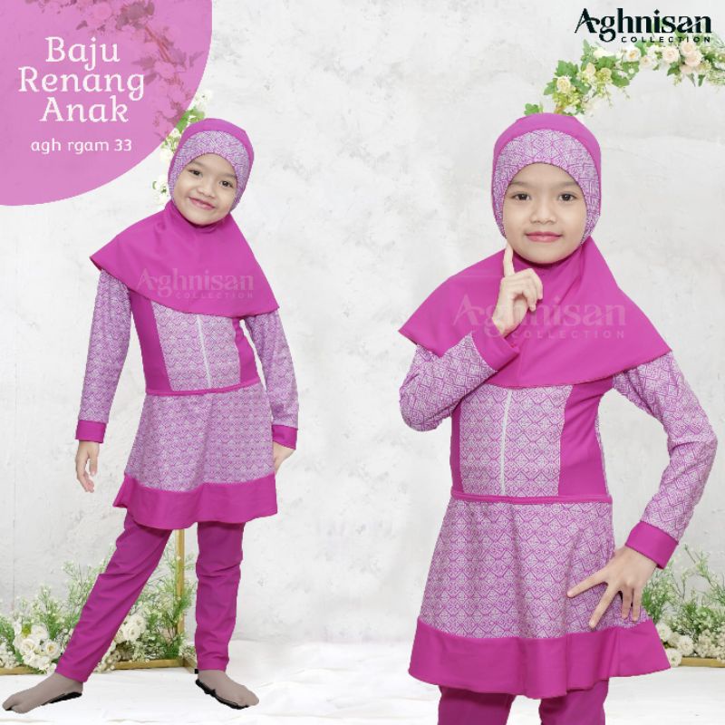 Baju renang Anak muslimah (usia TK)