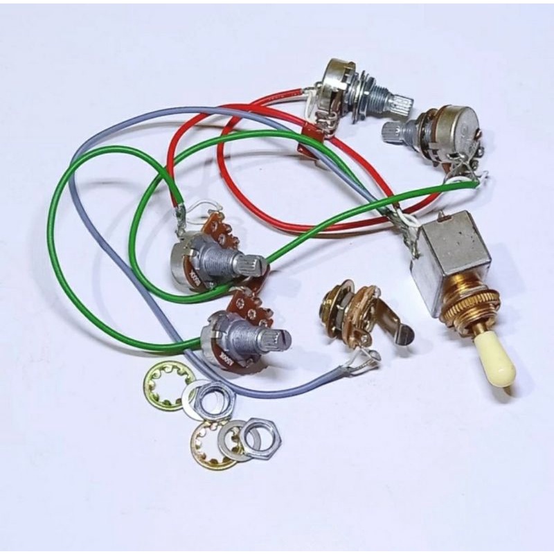 Wiring Original Electric Guitar PRS Mark Tremonti Les Paul part gold