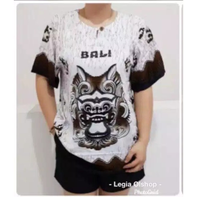 Baju Bali Corak Barong Ukuran Dewasa