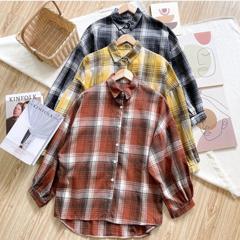 BOOMY FLANEL SHIRT