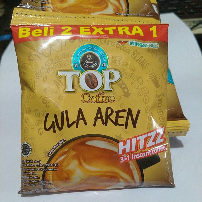 

Kopi Top Gula Aren sachet