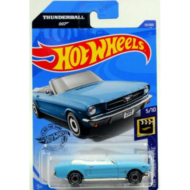 hot wheels ford mustang gt convertible