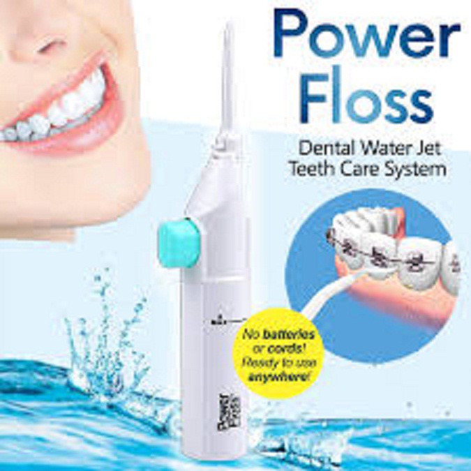 Power Floss Dental Water Jet- Pembersih Sela Gigi Atau Karang gigi