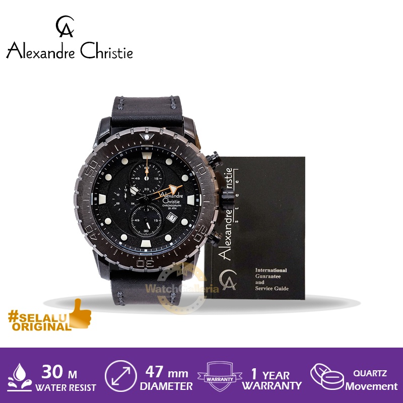 Alexandre Christie AC 6412 MC LEPBA AC6412 MCLEPBA Original Murah