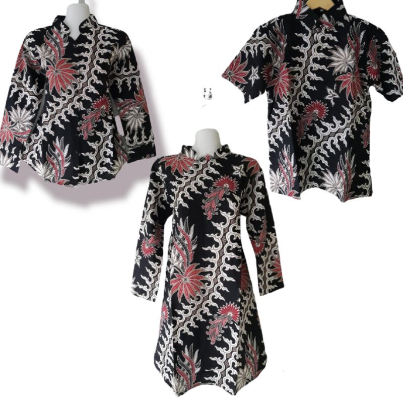 blouse batik/ atasan kerja batik/ seragam batik kerja  M,L,XL,XXL,4L,5L