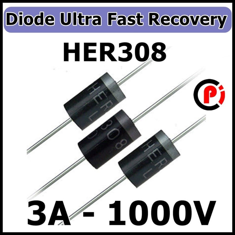 Dioda Ultra Fast Recovery Rectifier HER UF Diode HER208 HER308 HER508 HER608 UF5408 HER207 UF5402