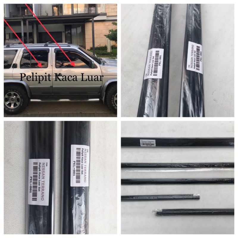 Pelipit Kaca luar Nissan Terrano set
