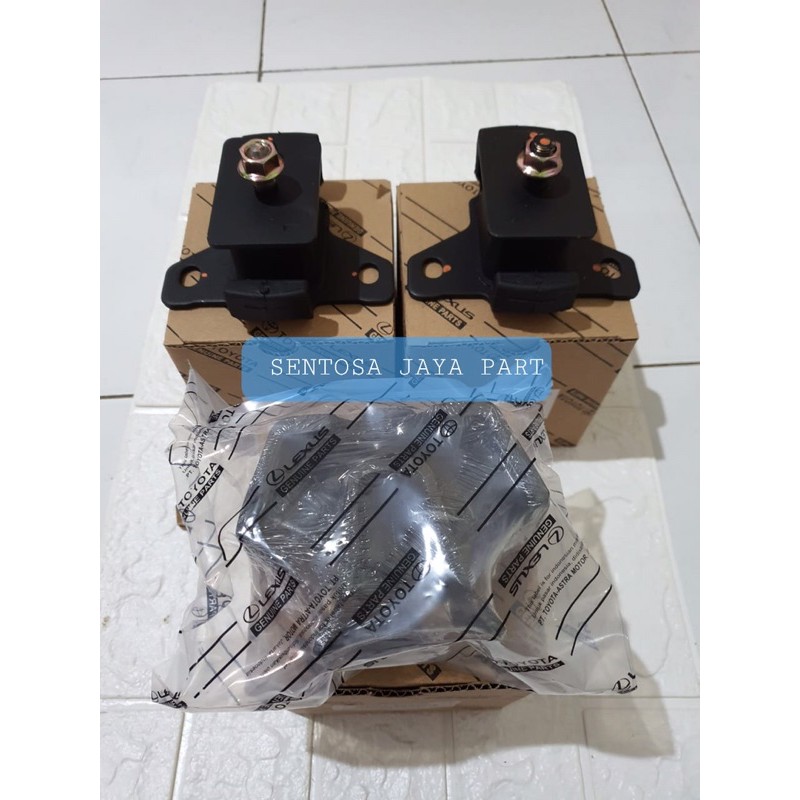 ENGINE MOUNTING INNOVA FORTUNER HILUX BENSIN 3PC ORIGINAL