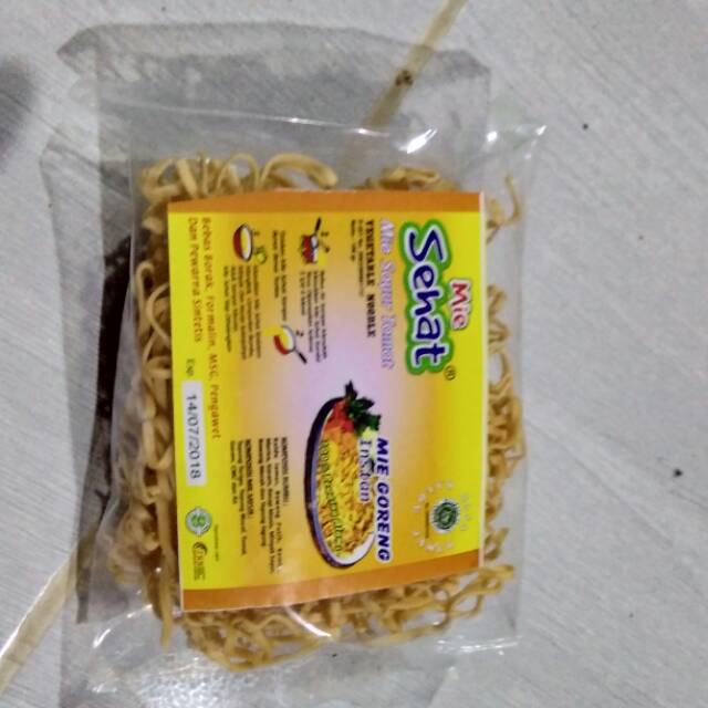 

Mie goreng organik