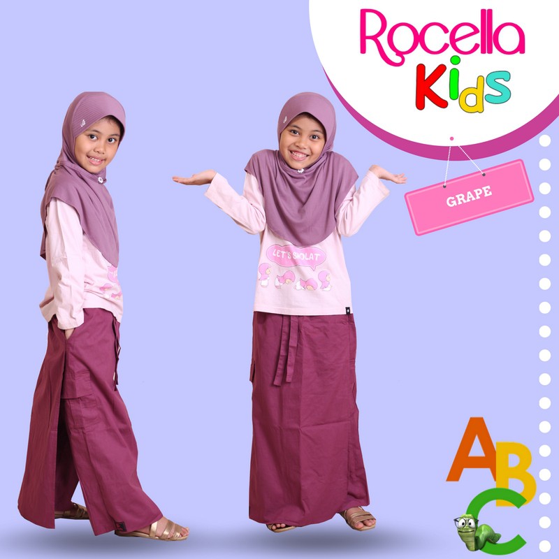 (BISA COD) Rok Celana Kids Rocella Kids Maryam Rok Celana Anak Rok Celana Kids Rok Celana Maryam Rocella Kids