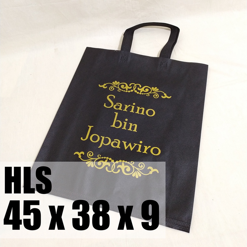 

CUSTOM SABLON LUSINAN TAS SPUNBOND HLS 45x38x9 cm
