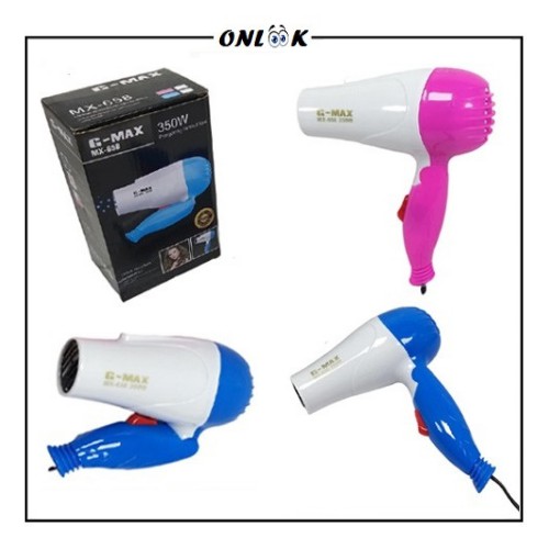 Hair Dryer Lipat Mini OX-658 MX-658 500watt / Hairdrayer Mini / Alat Pengering Rambut Lipat Mini Portable Untuk Traveling
