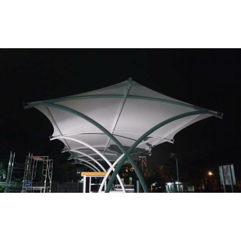 Tenda membrane + rangka