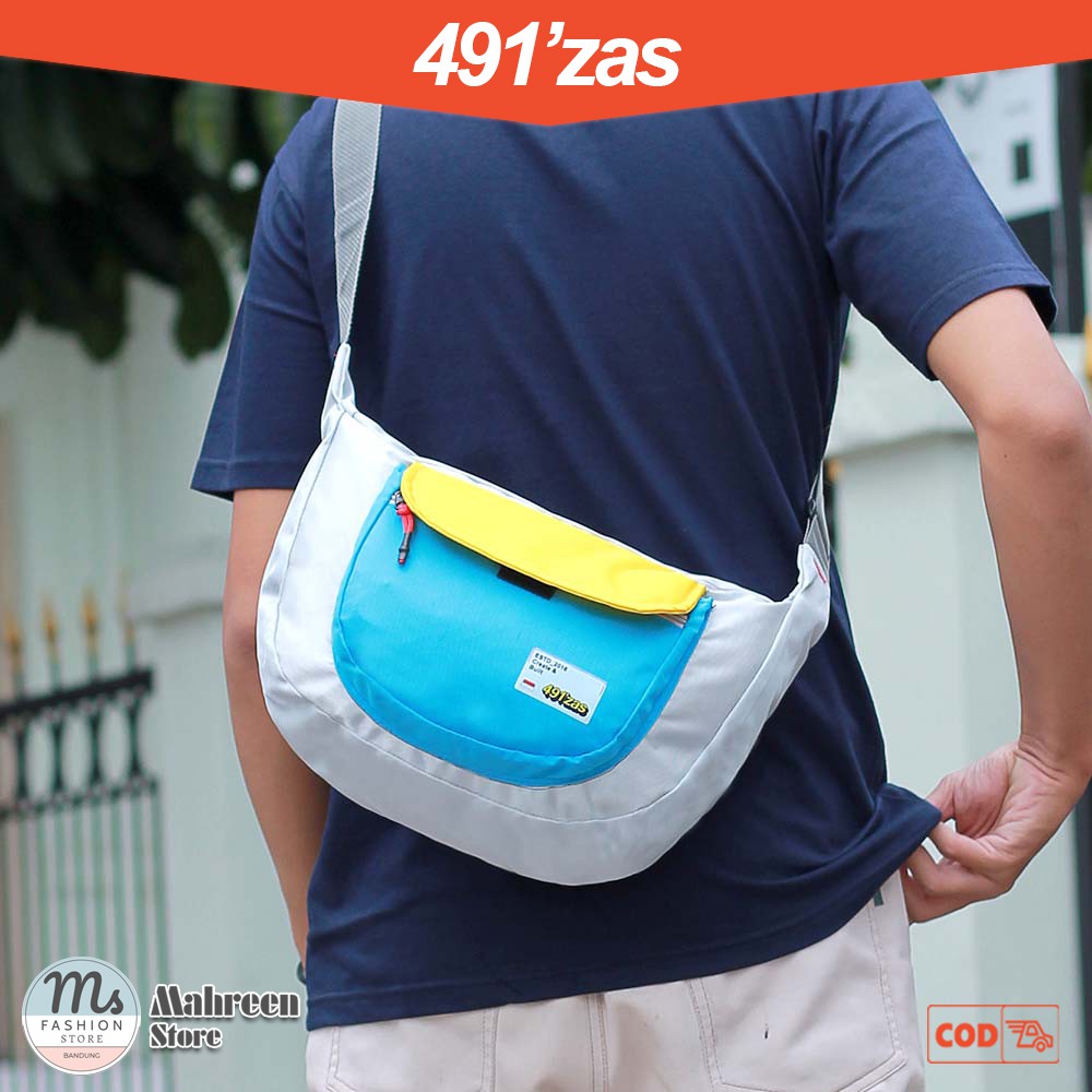 Tas Fuku Slingbag Tas Selempang Pria Wanita Unisex Distro - 491'Zas | MR 691