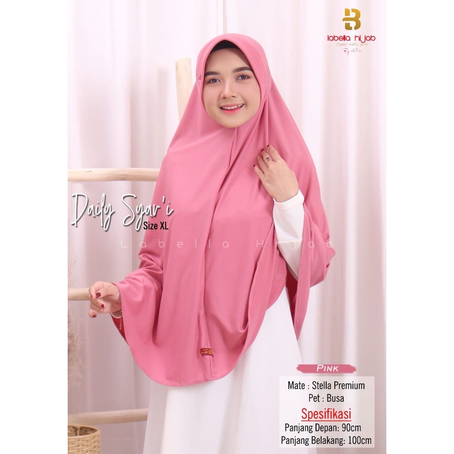 HIJAB SYAR'I I LABELLA HIJAB I Daily Syar'i XL