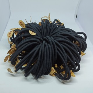 IKAT KARET RAMBUT PONYTAIL SIMPLE ELASTIS POLOS HITAM IKAT KARET RAMBUT PONYTAIL SIMPLE ELASTIS POLOS HITAM