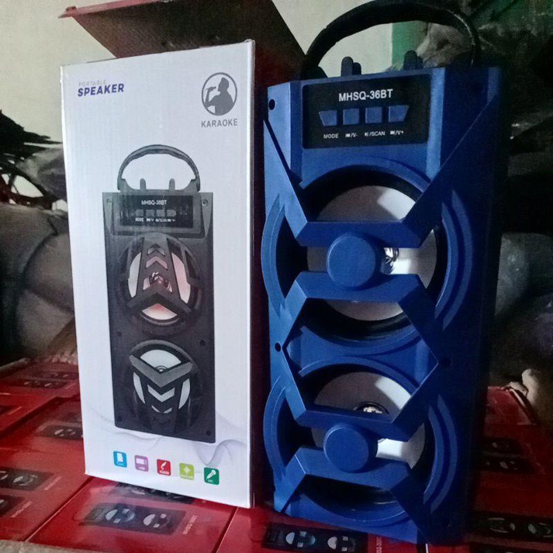 SPEAKER BLUETOOTH BT JUMBO KARAOKE FREE MIC