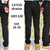 Celana Jeans Levis 505 Regular Black, Size 28 - 32 Celana Jeans C7Z7