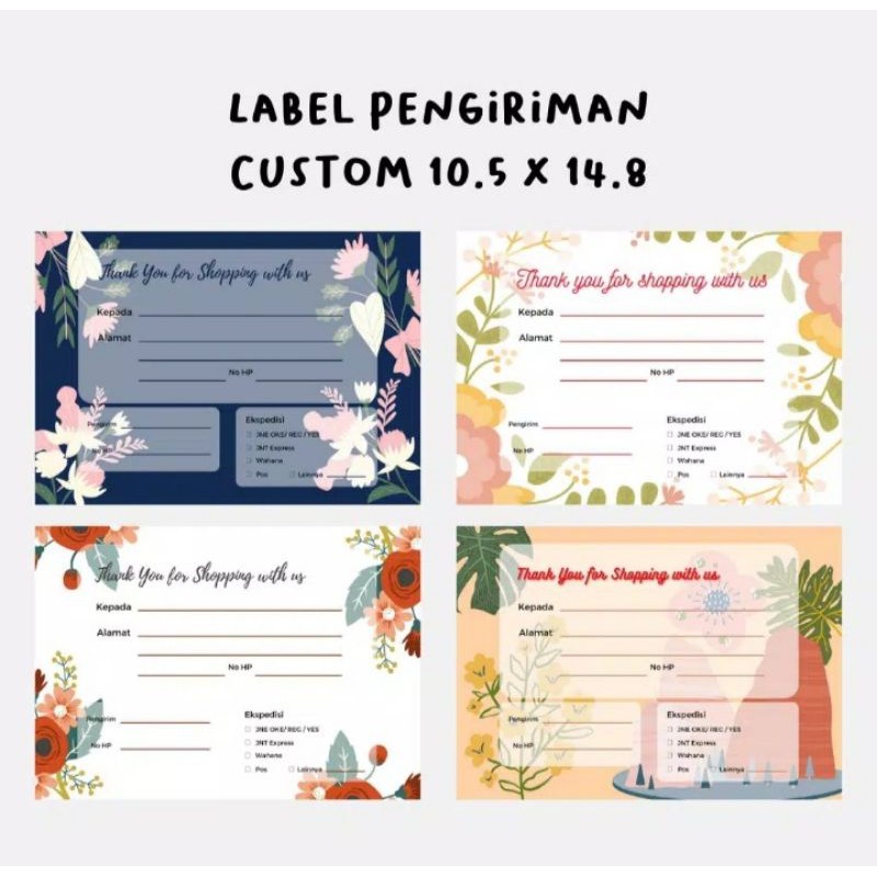 

Stiker Label Pengiriman Custom Murah Online Shop
