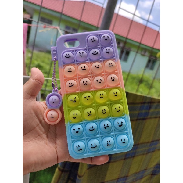 Case import Pop It Smiley Vivo Y81 dan Vivo Y17/Y15/Y12/Y12i