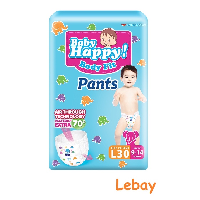 BABY HAPPY FIT PANTS [S40 / L30 / M34 / XL26 / XXL24]-LEBAY L30