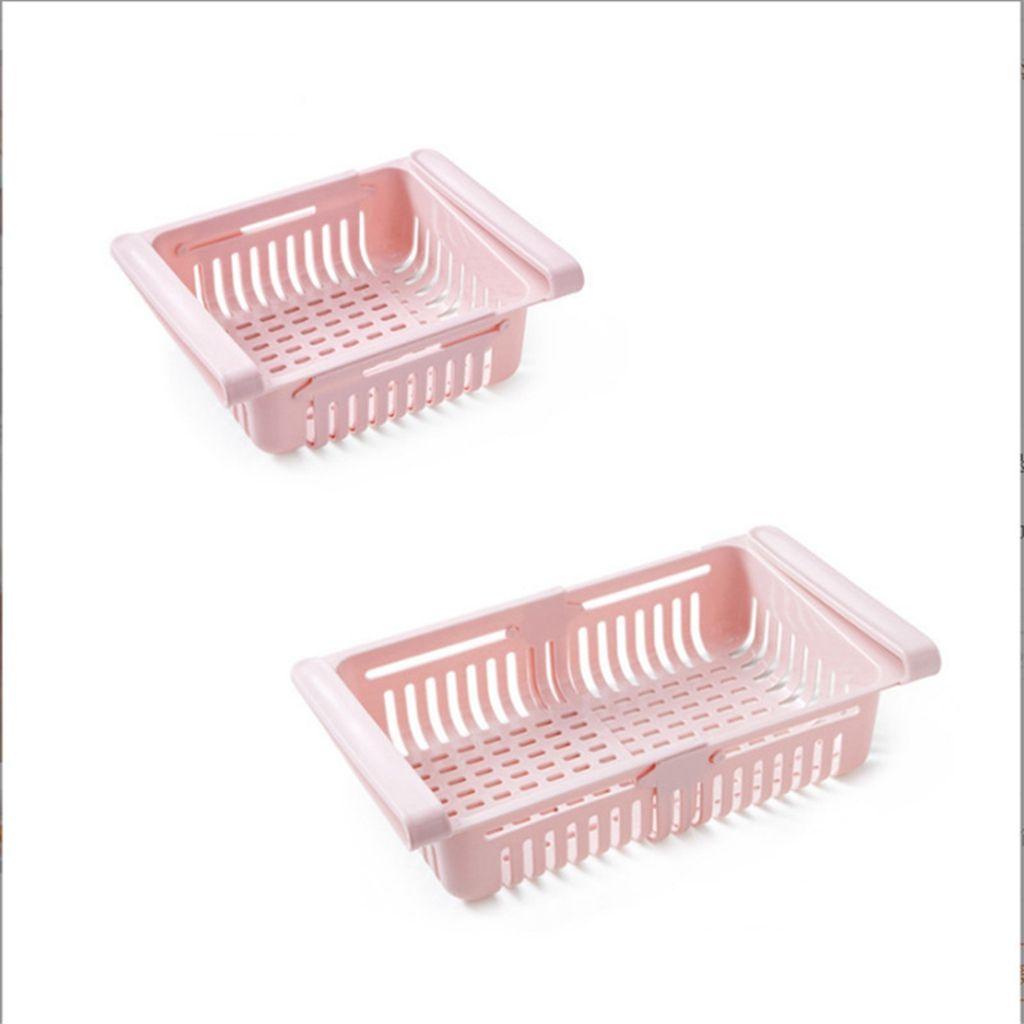 [Elegan] Rak Yang Dapat Ditarik Hemat Ruang Aman Bahan PP Rumah Tangga Draining Box Tarik In/Out Organizer Dapur