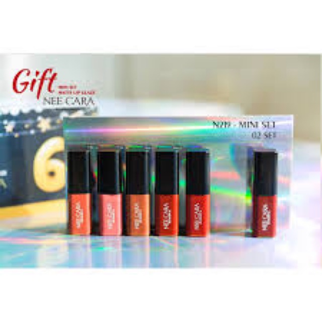 Nee cara Mini set Lip glaze
