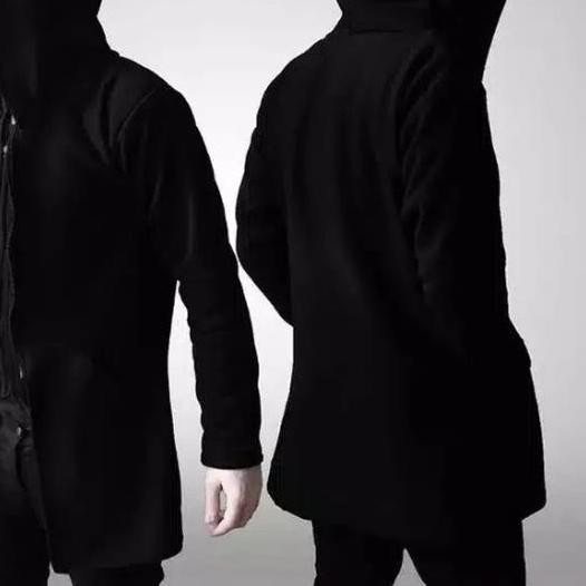 ➢ Jubah anime polos black ♚